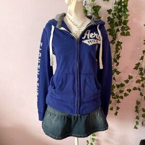 Vintage Blue Aeropostale Boyfriend Hoodie